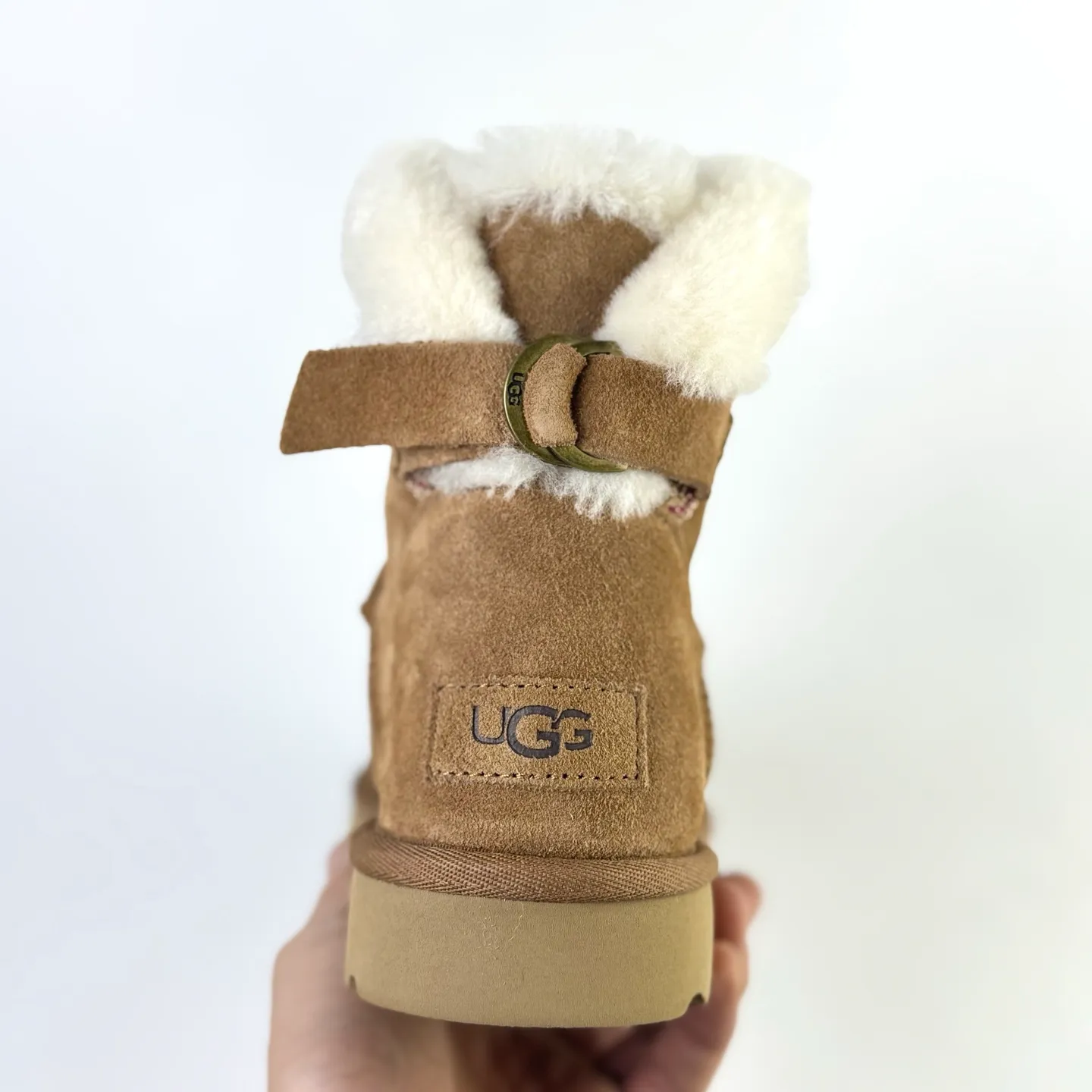 Local 💰560 Guangzhou top version ❗UGG Classic Novelty cow split leather fashionable round toe snow boots women’s style arrived